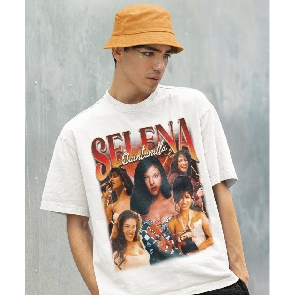 Selena Quintanilla Retro Latin Music Icon T-Shirt